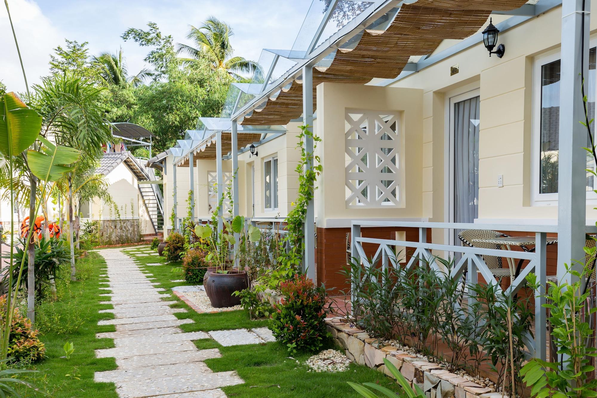 Blue Paradise Bungalow Phu Quoc Bagian luar foto