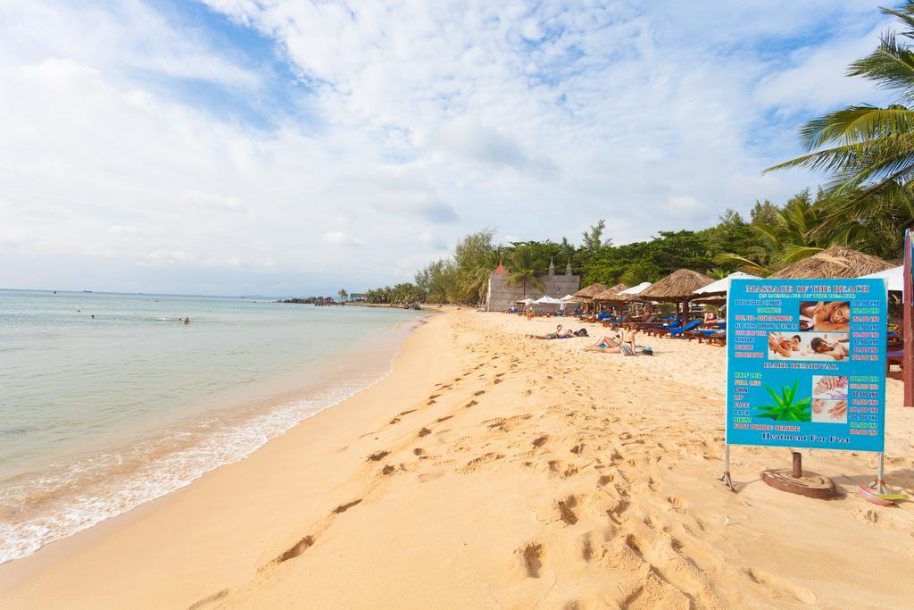 Blue Paradise Bungalow Phu Quoc Bagian luar foto