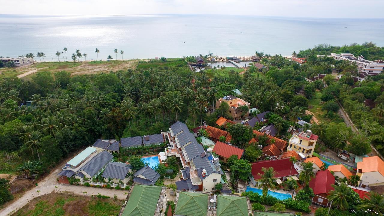 Blue Paradise Bungalow Phu Quoc Bagian luar foto