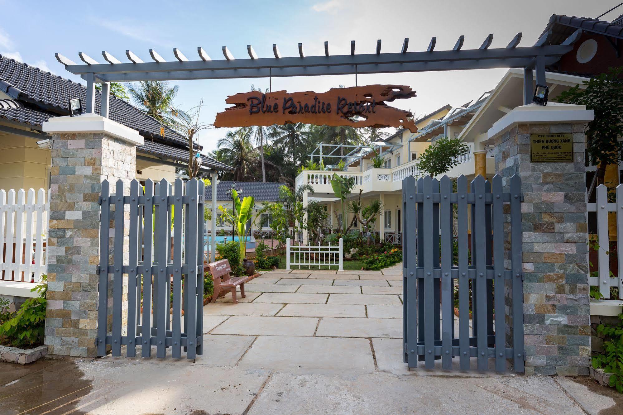 Blue Paradise Bungalow Phu Quoc Bagian luar foto