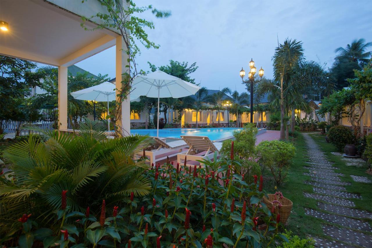 Blue Paradise Bungalow Phu Quoc Bagian luar foto